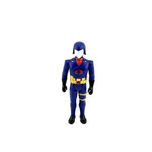 Super7 G.I. Joe: ReAction+ Cobra Commander Blue Plastic‎ Collectible Figure